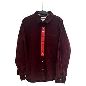 Jachs New York Rich Burgundy Corudroy Shirt for Women